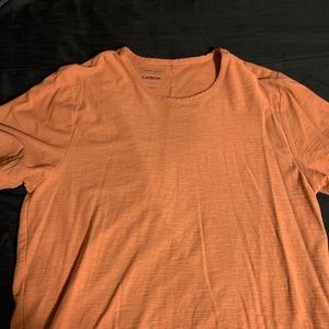 Orange carbon shirt